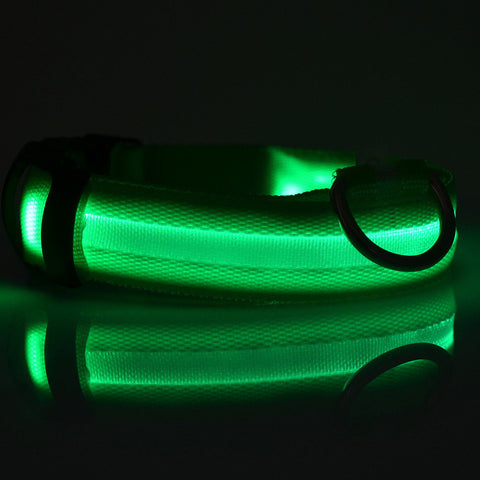 Nylon LED Night Light Safety Collars