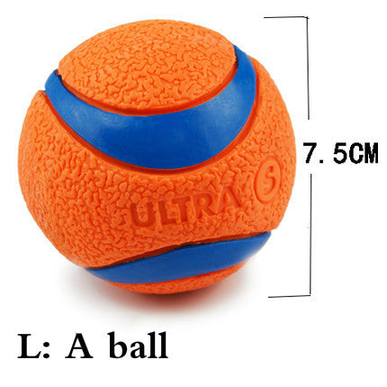 Orange Rubber Pet Toys